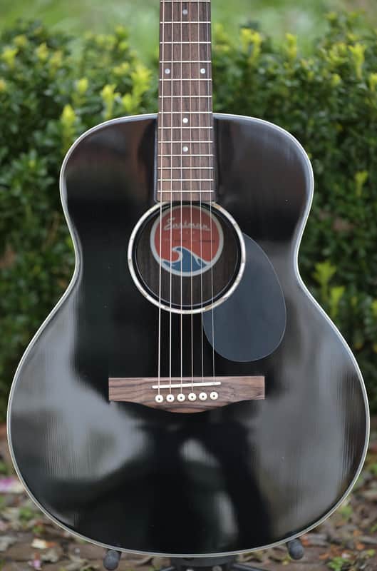 Eastman PCH2-TG Travel Guitar - Black image 1