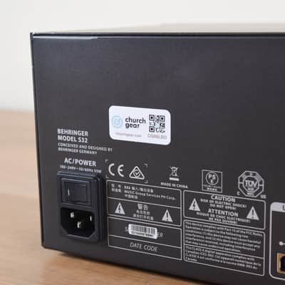 Behringer S32 32 x 16 Digital Stage Box (church owned) CG00LBD image 9