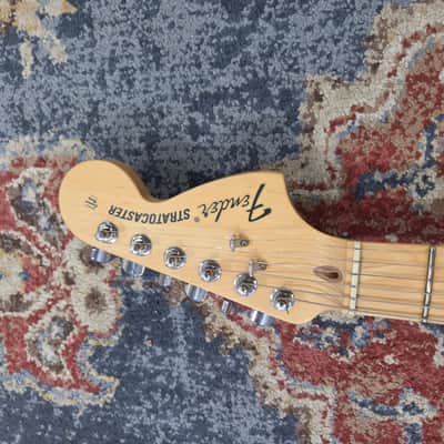 Used Fender Stratocaster (partscaster) buttercream w/case image 5