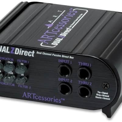ART DualZDirect Dual Passive Direct DI Box image 2
