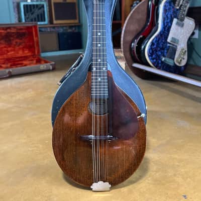 Vintage Gibson Style A-Jr. Mandolin | Figured Back | OHSC image 2