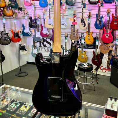 Fender Standard Stratocaster HSS, Laurel Fingerboard, Black Pickguard, Black 2026 image 3