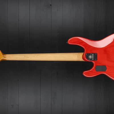 Music Man USA StingRay 4 Tim Commerford Artist Series - Caliper Red (active) image 5