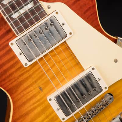 2021 - Gibson Custom Shop Made 2 Measure Murphy Lab '59 Les Paul Standard Murphy Painted Ultra Heavy Aged Abiline Sunset Burst image 14