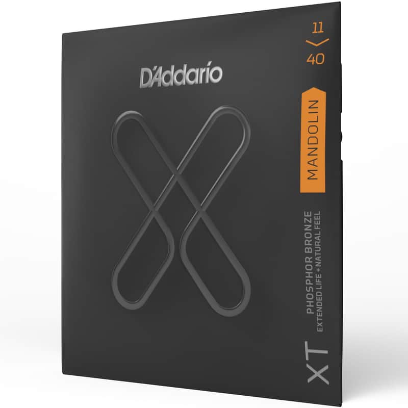 D'Addario XTM1140 XT Mandolin Phosphor Bronze, Medium, 11-40 2019 image 1
