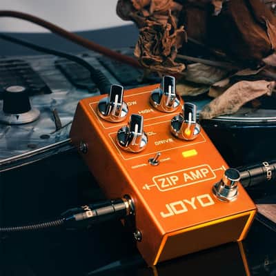 JOYO Overdrive Pedal R Series OD Pedal Rock Compression Tone with Gain COMP for Electric Guitar Effect (ZIP AMP R-04), Price include the import duty for US buyer image 6