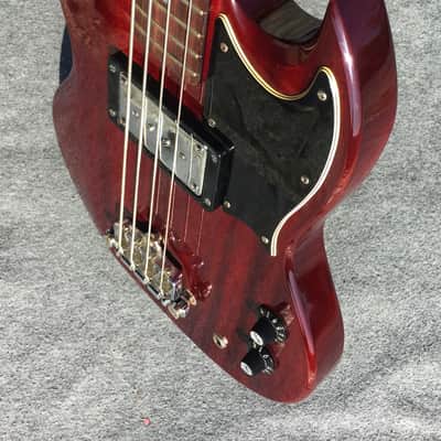 Gibson EB-0 1975 Cherry Red image 5