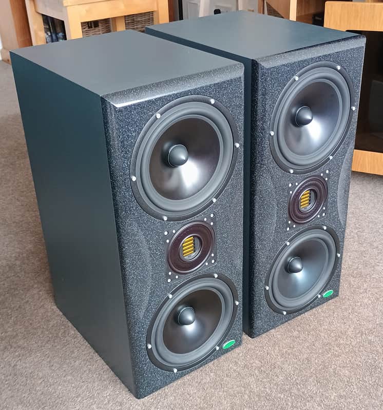 Unity Audio Boulder Mk II Professional 3-Way Active Studio Monitors – Pair image 1