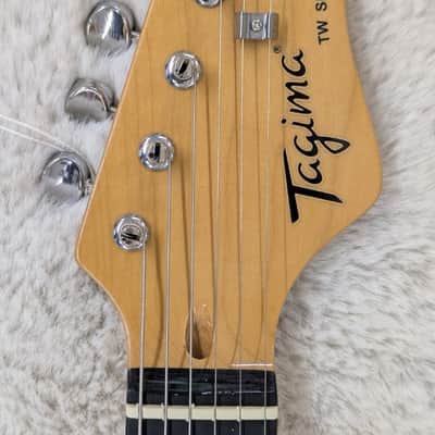 Tagima TW61 BK-DF/TT Offset Electric Guitar w/P90s, Black - B stock - Jazz Mastr image 9