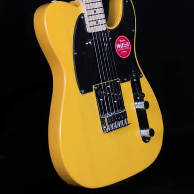 Squier Sonic Telecaster, Maple FB, Butterscotch Blonde image 4