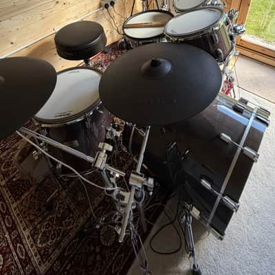 Roland VAD706 Acoustic Design Series Electronic V-Drum Kit 2021 - Present - Gloss Ebony image 2
