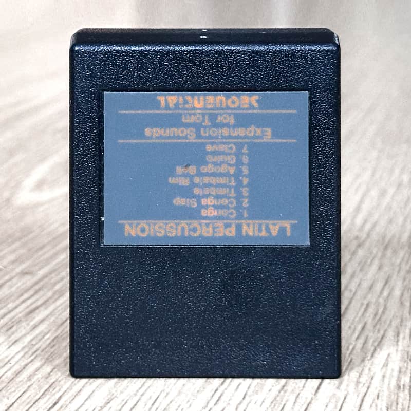 Sequential 420 TOM Original Waveform ROM Cartridge LATIN PERCUSSION // Rare find! image 1