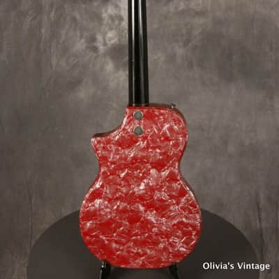 Supro Belmont  1959 Maroon Pearloid image 12