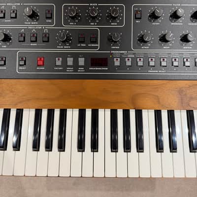 Sequential Prophet-10 Rev 4 61-Key 10-Voice Polyphonic Synthesizer 2020 - Present - Black with Wood Sides image 5