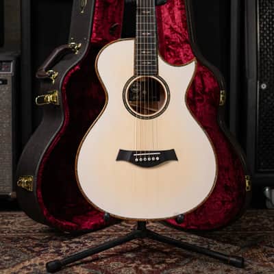 Taylor Custom Shop C12ce 12-Fret B8006 2026 Catch Event #6 Grand Concert Acoustic/Electric Guitar - Lutz Spruce / Big Leaf Maple with Hardshell Case image 12