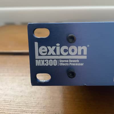 Lexicon MX300 Stereo Reverb Effects Processor 2010s - Blue image 3