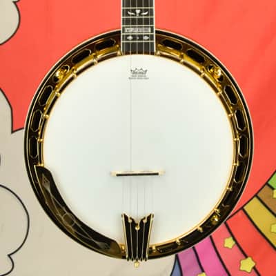 Epiphone Earl Scruggs Golden Deluxe Banjo (Incl. Hard Case) image 5