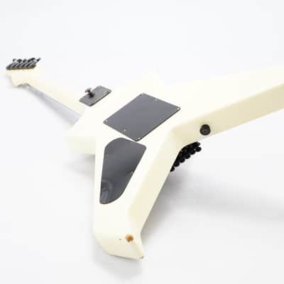 Westone Dynasty Flying V Pinstripe MIJ Guitar w/ EMG Pickups & Case #46450 image 13