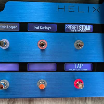 Line 6 Helix Floor Limited Edition 2019 - Lightning Blue image 9