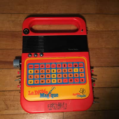 Texas Instruments FRENCH Speak & Spell La Dictee Magique Circuit Bent image 1