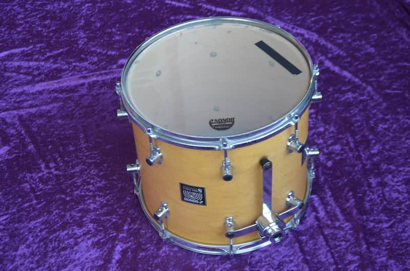 Sonor Sonic Plus II 14" tom natural maple * rare model made in Germany...hard to find * very good sound / very good condition / very good price ! image 1