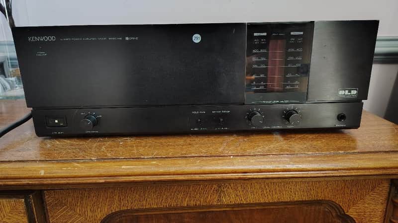 Kenwood Basic M2 amplifier in excellent condition -2 1980's