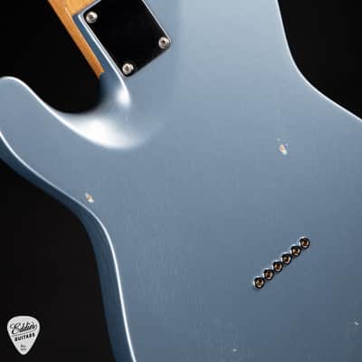 2024 - Suhr Eddie's Guitars Exclusive Roasted Classic T Antique - Ice Blue Metallic image 12