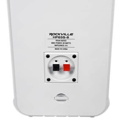Rockville Rock Zone 8 Ch. Receiver+(16) White 6.5" Wall Speakers For Restaurant image 9