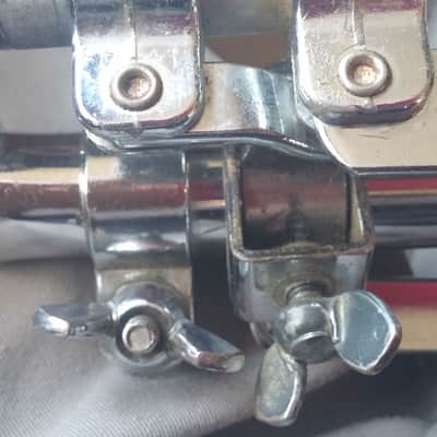 VINTAGE Ludwig Atlas SNARE STAND 60s 70s BEAUTIFUL SHAPE Rock Solid NO TARIFFS image 12