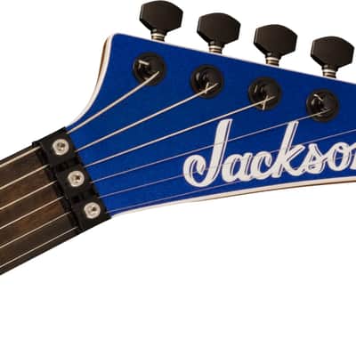 Jackson American Series Virtuoso Electric Guitar, Streaked Ebony Fingerboard, Mystic Blue image 7