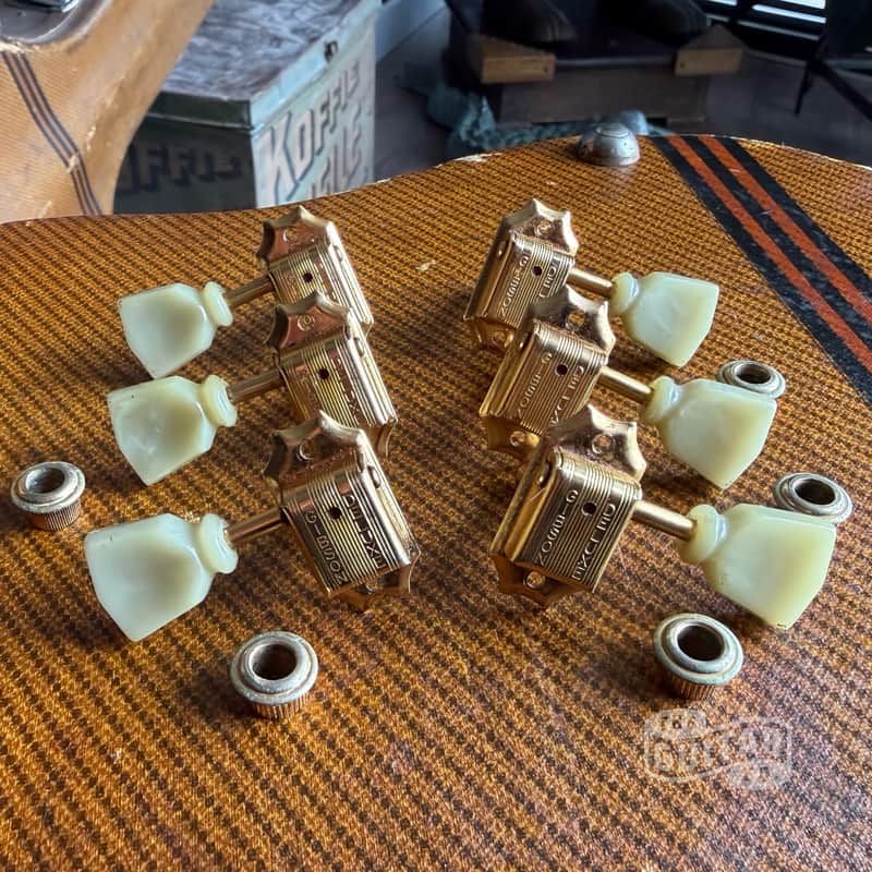 Gibson Gold Deluxe Double Line Tuners 1969-1974 image 1