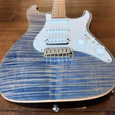 Suhr Standard Plus Trans Blue Denim Slate Roasted Maple Neck SSCII 90946 image 3