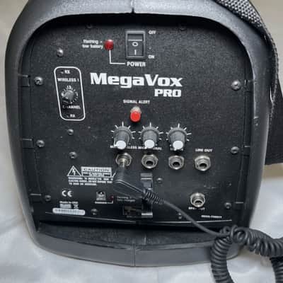 ANCHOR Megavox Pro PA System with Microphone Untested No Power Adapter MEGA-7500U1 image 2