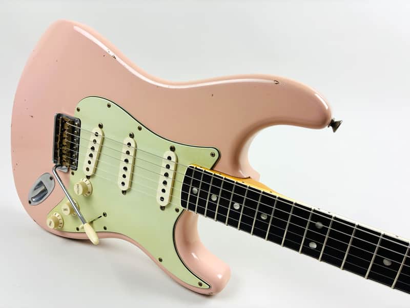 Fender Custom Relic Stratocaster 1965. Let's Play House. 2010 - Shell Pink image 1