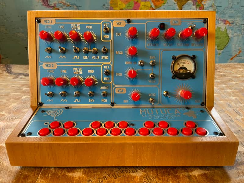 Reco-Synth Mutuca FM - Analog Synthesizer by Arthur Joly - Ultra Rare image 1
