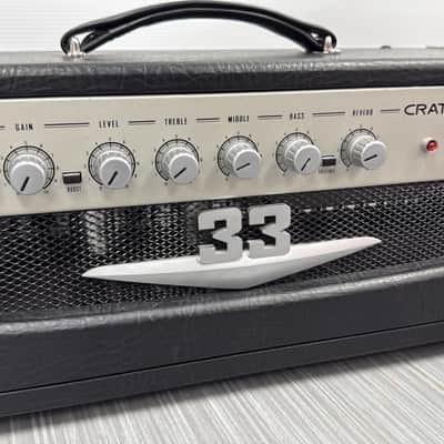 Crate V33H 28-Watt Guitar Amp Head 2000s - Black image 4