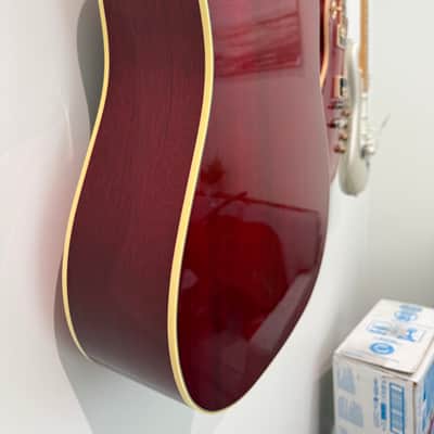2024 Gibson Hummingbird Original Fuller’s Exclusive Vintage Cherry Sunburst w/OHSC image 10