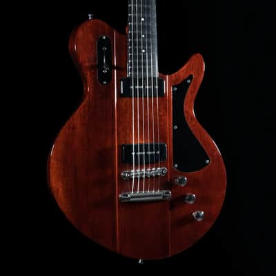 Eastman Juliet Solid Body, Vintage Red Finish, Bare Knuckle P-90s - NEW image 1