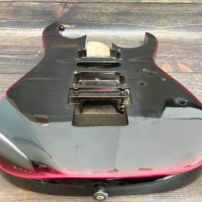 1995 Ibanez RGR470 Body Dark Wine Burst Made in Japan image 7