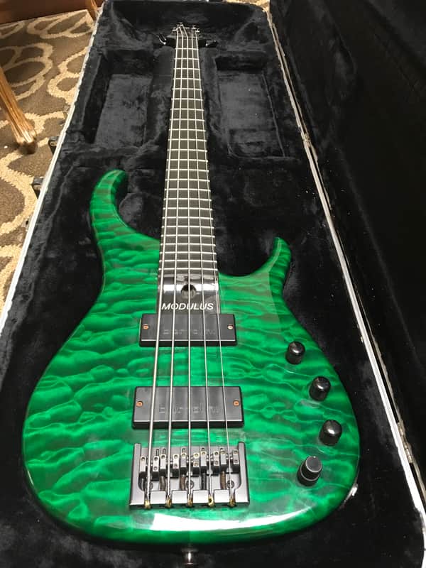 Modulus Quantum Five-String 2005 Transparent Green image 1