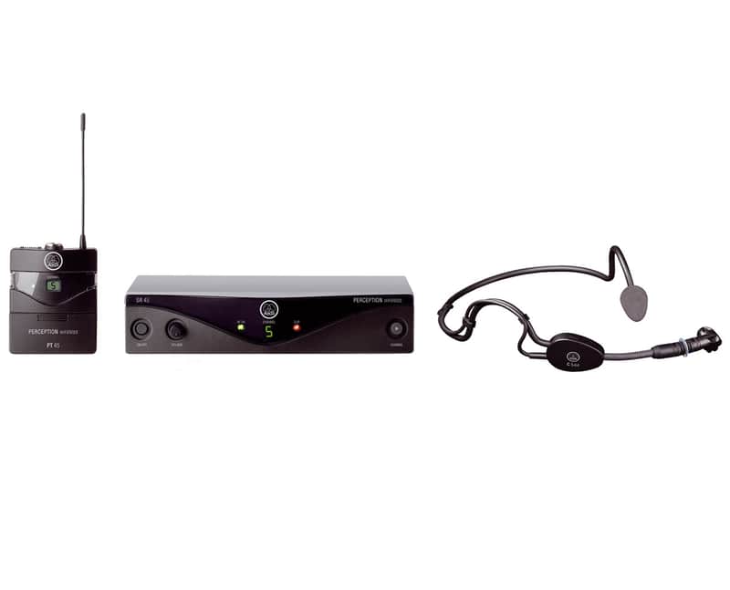 AKG Perception Wireless Sports Set Wireless Headset Dance Fitness Microphone Mic image 1