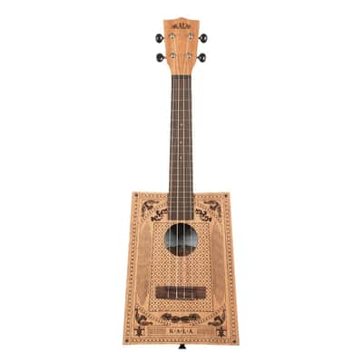 Kala KA-CB Victorian Cigar Box Concert Ukulele image 2