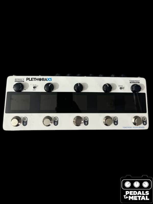 TC Electronic Plethora X5 TonePrint Multi-Effects Pedalboard 2020 - Present - White - X18168 image 1