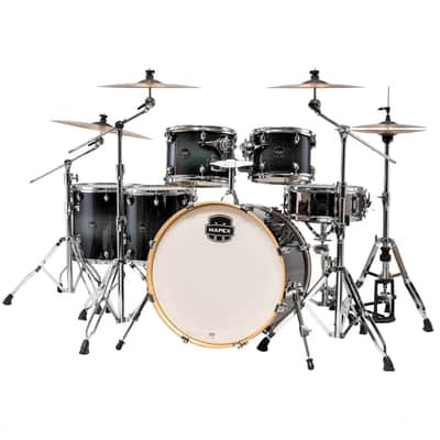 Mapex Armory Studioease 6-Pc Shell Pack w/ 22" Kick - Black Onyx Burst image 2
