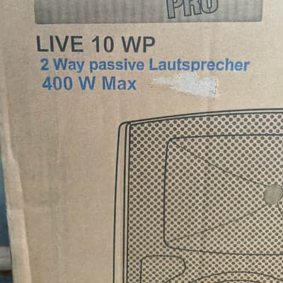 Audio Design Pro Live 10 WP black (10" passiv Speaker wetterfest) image 7
