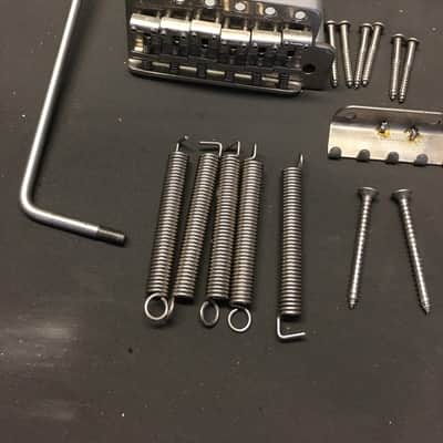 Callaham Vintage Strat Tremolo ** AGED ** Full assembly fits MJT, Fender, Musikraft etc.. image 2