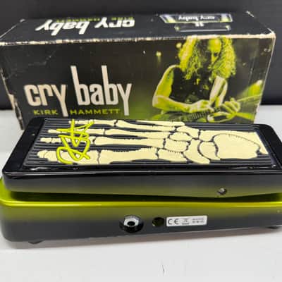 Dunlop KH95 Kirk Hammett Signature Cry Baby Wah 2010 - Present - Green image 1
