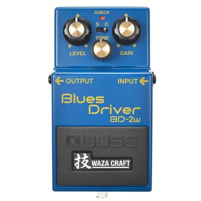 Boss BD-2W Blues Driver Waza Craft Analog Pedal Bundle w/ Boss PSA-120S2 Power Supply image 2