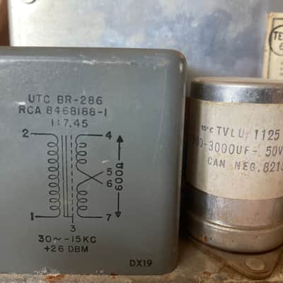 Pair of Vintage RCA BA-73A Preamps Line Amps with RCA UTC Transformers BA- 73A 1950s - Gray image 4