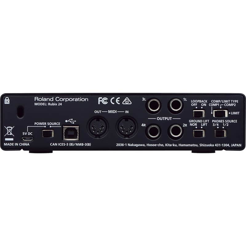 Roland Rubix24 2x4 USB Audio Interface image 2